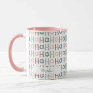 Mug de vacances rose mignon