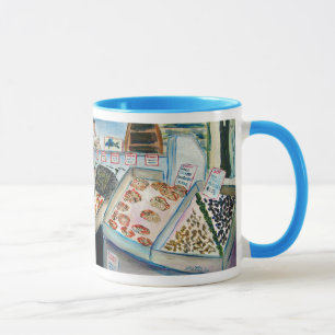 Mug de vente de fruits de mer (Pike Place Seattle)