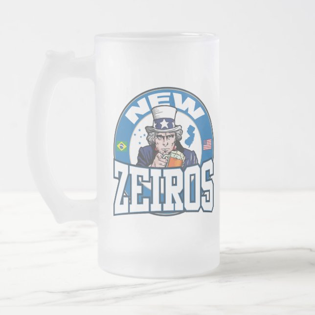 Mug de verre congelé NewZeiros (Gauche)