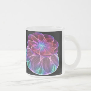 Mug de verre du carnaval fractal