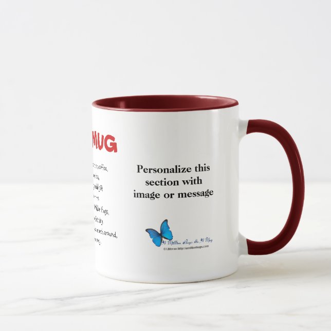 Mug De vers C million d'étreintes (Droite)