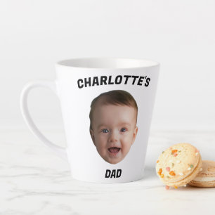 Mug de visage de bébé personnalisé, Mug de nouveau
