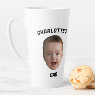 Mug de visage de bébé personnalisé, Mug de nouveau