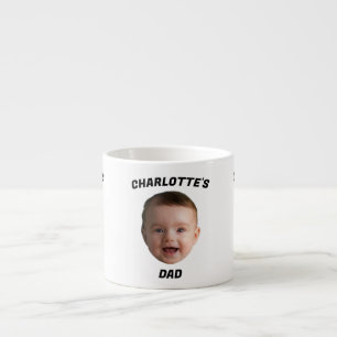 Mug de visage de bébé personnalisé, Mug de nouveau