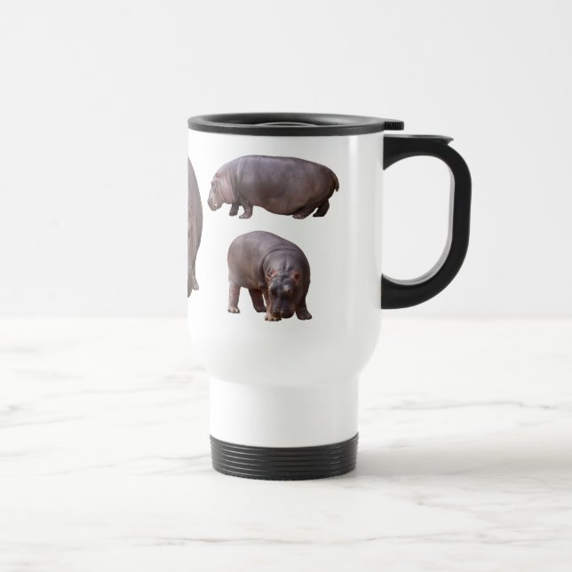 MUG DE VOYAGE カバのマグカップ (Droite)