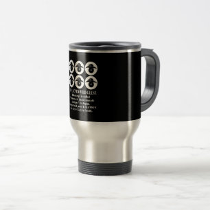 MUG DE VOYAGE 六連石持ち地抜き結び雁金