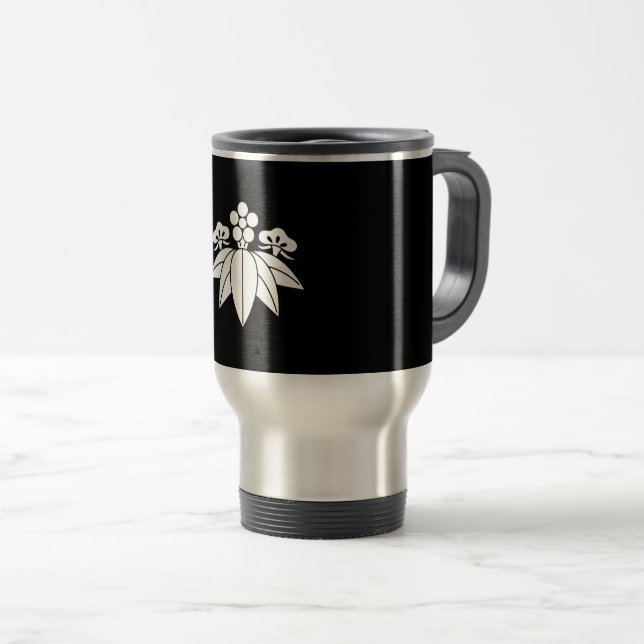 MUG DE VOYAGE 松竹梅竜胆 (Devant droit)