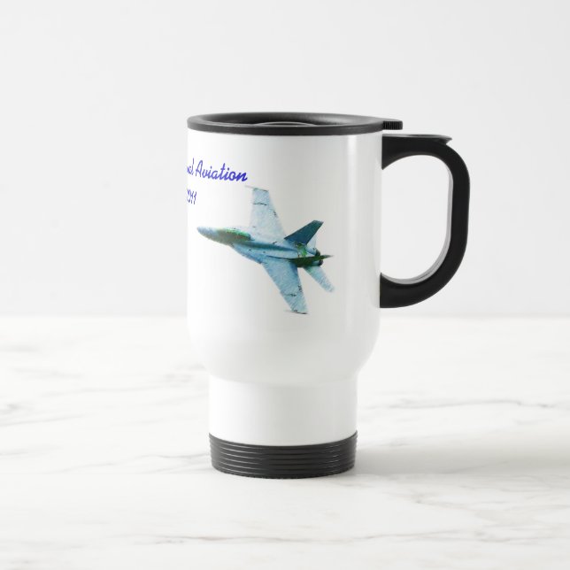 Mug De Voyage 100 ans de Bearcat-Frelon de l'aéronavale (Droite)