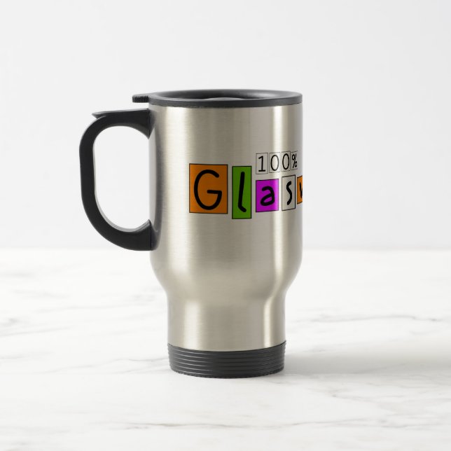 Mug De Voyage 100% Glaswegian (Gauche)