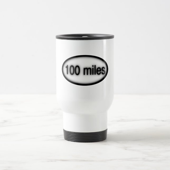 Mug De Voyage 100 milles (Centre)
