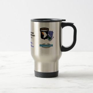 Mug De Voyage 101-506, currahee seal2, cib, A Cie., 1/506 Infa…