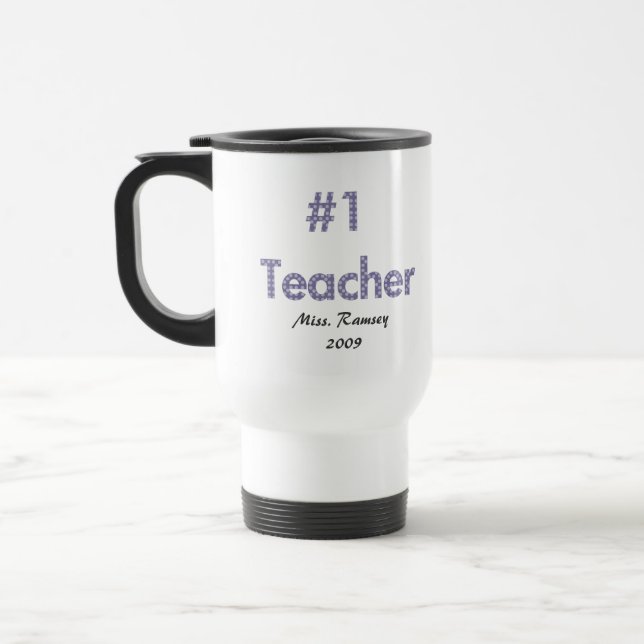 Mug De Voyage #1 Mugue de voyage pour enseignant (Gauche)