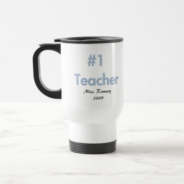 Mug De Voyage #1 Mugue de voyage pour enseignant (Gauche)