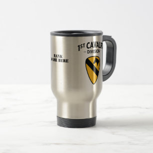 Mug De Voyage 1re division de cavalerie Insigne