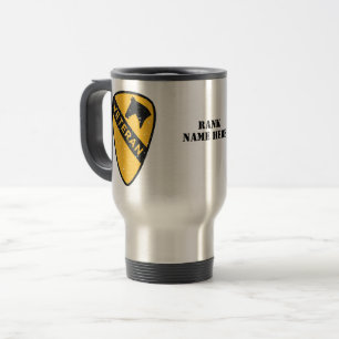 Mug De Voyage 1re Division de cavalerie - Vétéran (États-Unis)