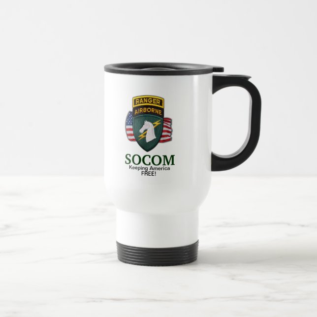 Mug De Voyage 1re opérations spéciales commandement anciens comb (Droite)