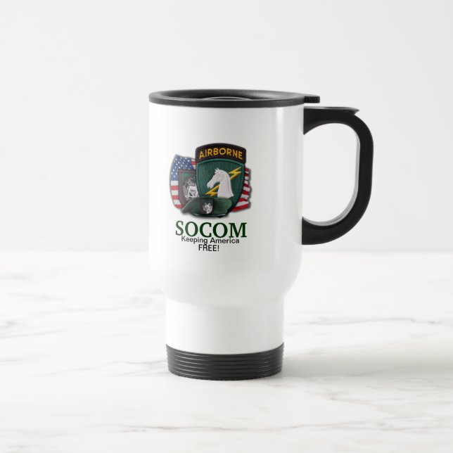 Mug De Voyage 1re opérations spéciales commandement anciens comb (Droite)