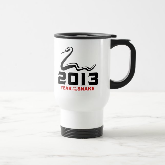 Mug De Voyage 2013 Année du Serpent (Droite)