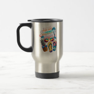 Mug De Voyage 2025 Laissez l'été commencer 2025 Vacances d'été