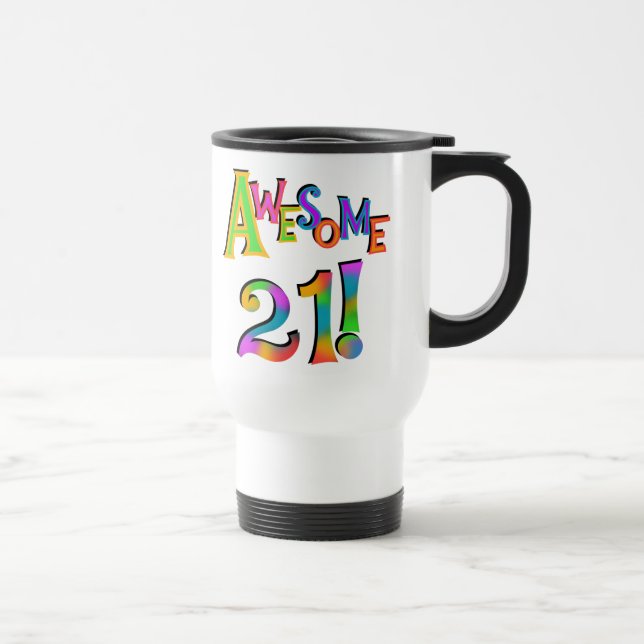 Mug De Voyage 21 T-shirts et cadeaux impressionnants (Droite)