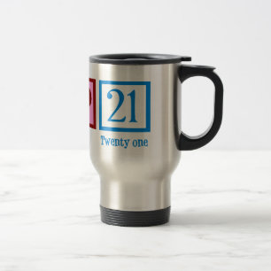 Mug De Voyage 21e anniversaire mignon