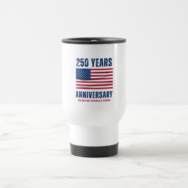 Mug De Voyage 250 Ans d'Anniversaire (Centre)