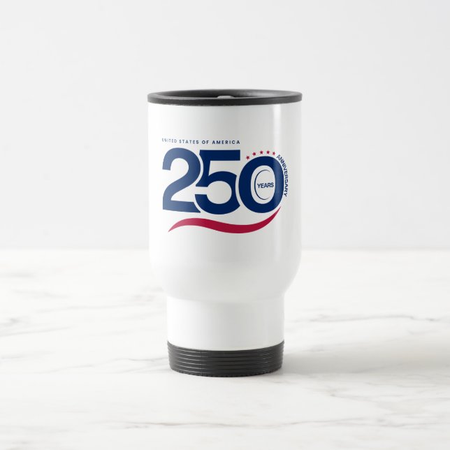 Mug De Voyage 250 Ans d'Anniversaire (Centre)