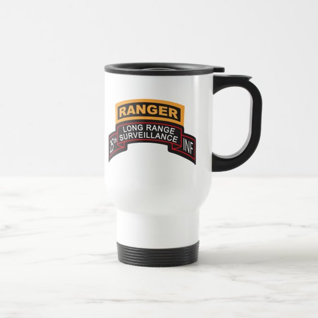 Mug De Voyage 25ème Rouleau de la Division d'infanterie LRS, (Droite)