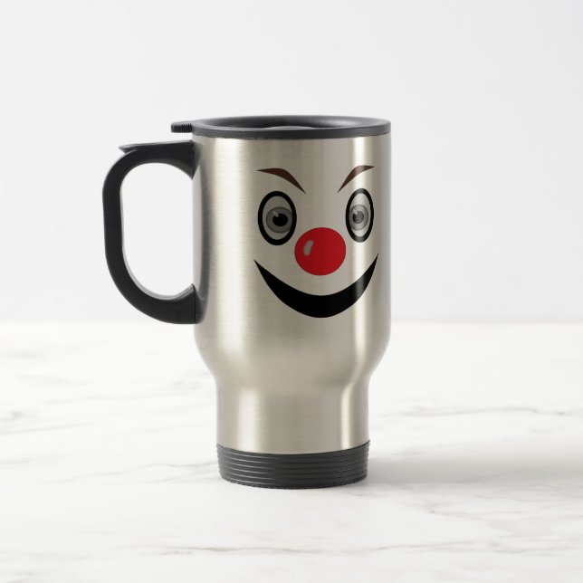 Mug De Voyage 2 Visage-Comment vous sentez-vous ? (Gauche)