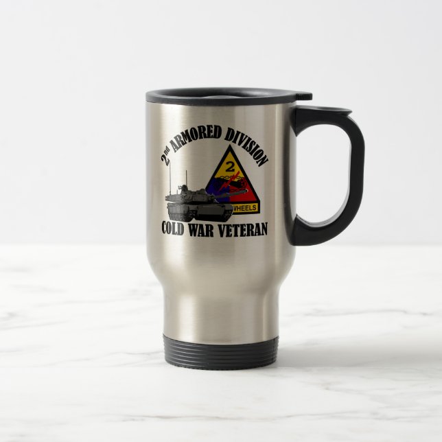 Mug De Voyage 2e ANC Vet de guerre froide (Droit)
