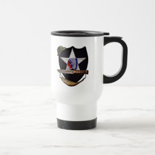 Mug De Voyage 2e bataillon d'infanterie à tête indienne lrrp lrr