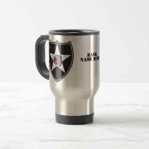 Mug De Voyage 2e division d'infanterie - Personnalisable