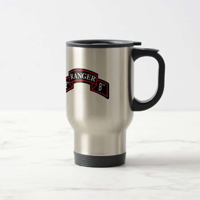 Mug De Voyage 2nd Ranger Battalion - 2ème bataillon de Ranger (Droit)
