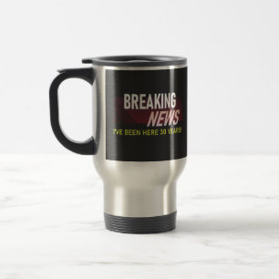 Mug De Voyage 30 ans d'anniversaire de travail 30e employé