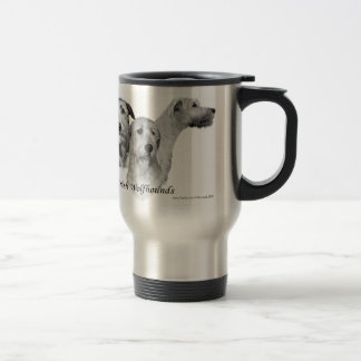 Mug De Voyage 3 têtes de chien-loup irlandais