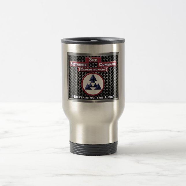 Mug De Voyage 3e commandement de soutien (expéditionnaire) (Centre)