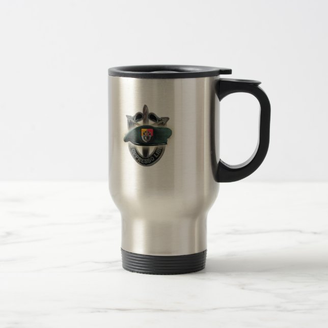 Mug De Voyage 3e groupe des forces spéciales : les bérets verts  (Droit)