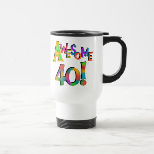Mug De Voyage 40 T-shirts et cadeaux impressionnants