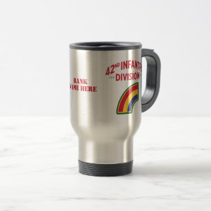 Mug De Voyage 42e division d'infanterie Militaire américain