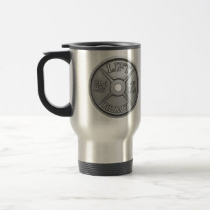 Mug De Voyage 45 LBS Barbell Plate - LIFT LOURD