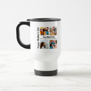 Mug De Voyage 4 Collage photo Meilleure maman jamais