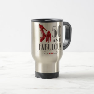 Mug De Voyage 50e anniversaire Cadeau Im 50 Et cadeau fabuleux