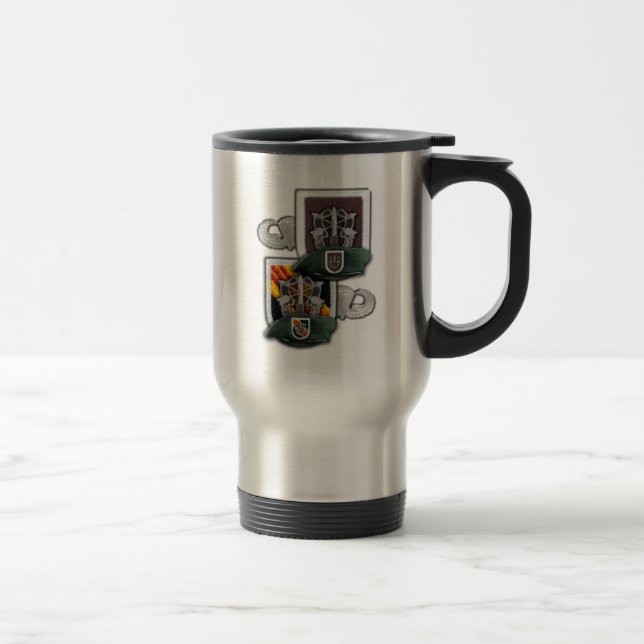 Mug De Voyage 5e Groupe des forces spéciales Berets verts SFG SF (Droit)