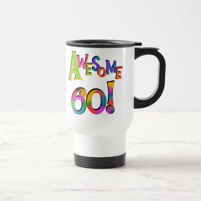 Mug De Voyage 60 T-shirts et cadeaux impressionnants (Droite)