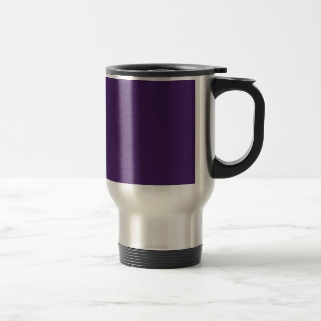 MUG DE VOYAGE #65187A CODE HEX CODE SOMBRE COULEUR PURPLE TEMP A (Droit)