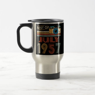 Mug De Voyage 65 Cadeaux Anniversaires Vintages 65 Ans Meilleur 