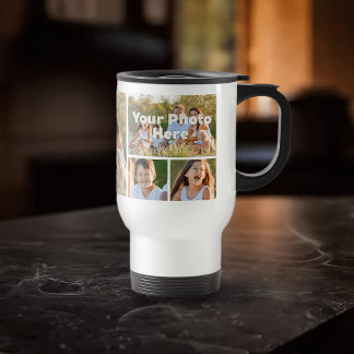 Mug De Voyage 7 Collage Personnalisé Multiphoto Mug Voyage