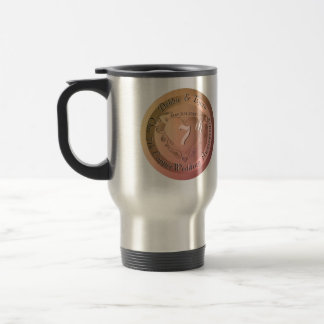 Mug De Voyage 7e anniversaire du Mariage de cuivre