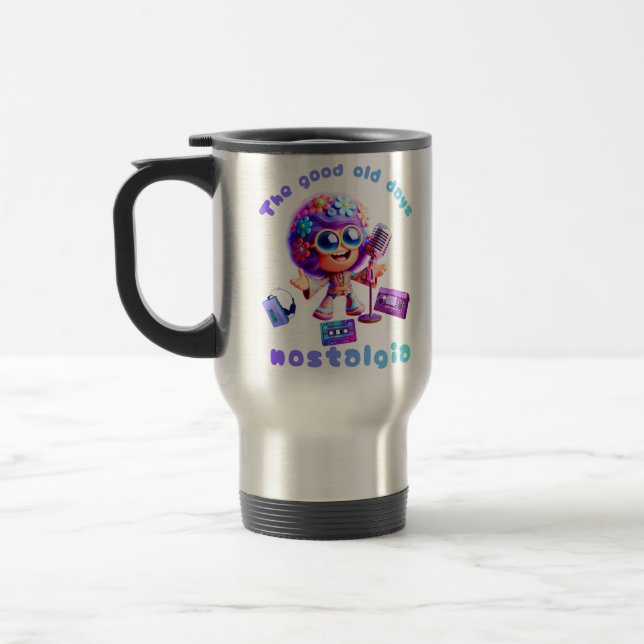 Mug De Voyage 80s Nostalgia Groove (Gauche)