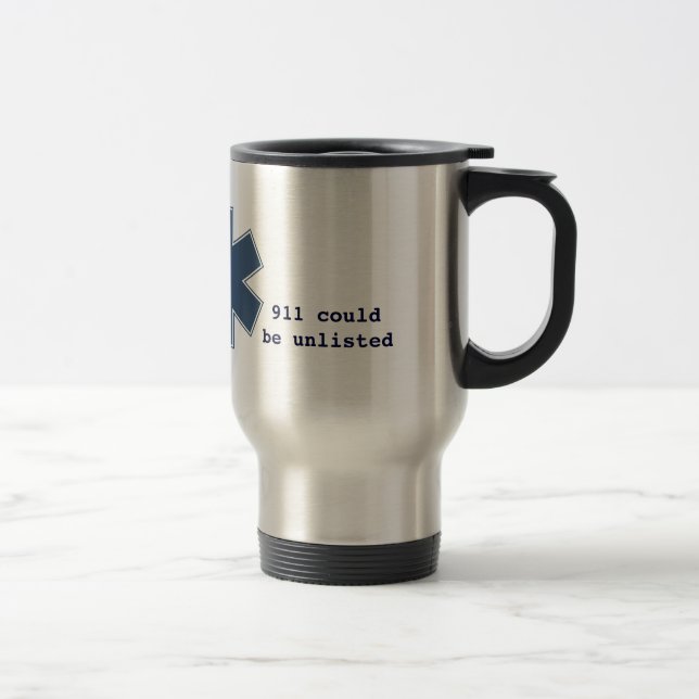 Mug De Voyage 911 non inscrits (Droit)